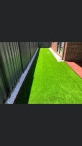 concrete landscaping decking